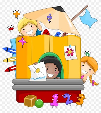 Kindergarten Teacher Pre-school Clip Art - Fun Activities For Kids Coloring Book Edition