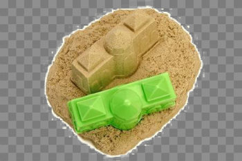 Kinetic Sand PNG Image Background