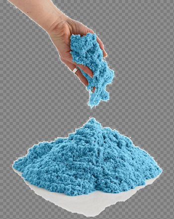 Kinetic Sand Transparent Background PNG