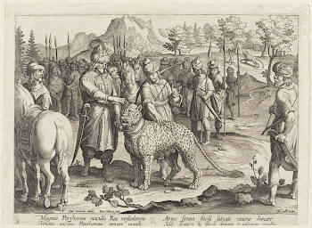 King Arsaces Dedicating a Panther | Free Photo - rawpixel