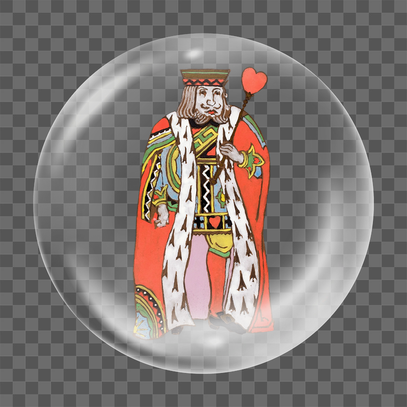 King of Hearts png sticker, | Free PNG - rawpixel