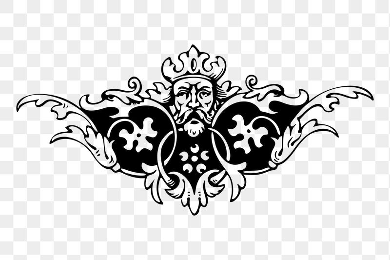 King ornament png sticker illustration, | Free PNG - rawpixel