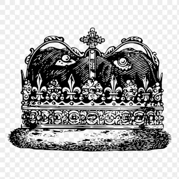 King's crown drawing png sticker | Free PNG - rawpixel