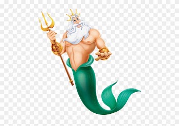 King Triton Clipart - King Triton Little Mermaid