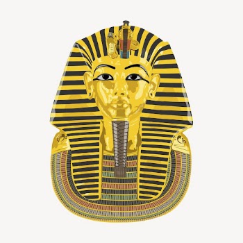 King Tut collage element, Egyptian | Free PSD - rawpixel