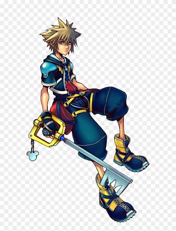 Kingdom Hearts 2 Sora Art