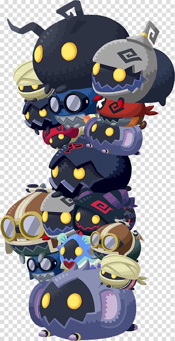 Kingdom Hearts χ Disney Tsum Tsum KINGDOM HEARTS Union χ[Cross] Heartless Video game, Tsumtsum transparent background PNG clipart