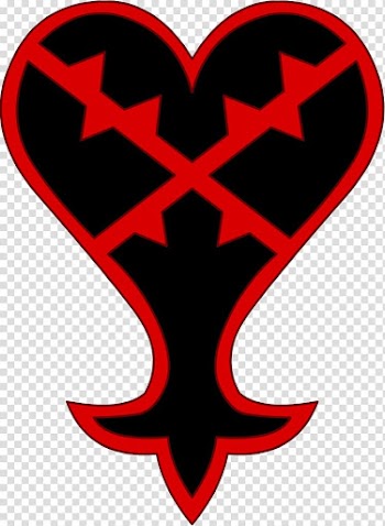 Kingdom Hearts III Universe of Kingdom Hearts The Heartless Symbol, emblem transparent background PNG clipart