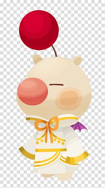 Kingdom Hearts χ Kingdom Hearts 358/2 Days Kingdom Hearts: Chain of Memories Kingdom Hearts Final Mix Final Fantasy III, Moogle transparent background PNG clipart