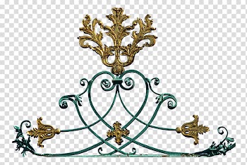 Kings and queens, blue and gold steel frame transparent background PNG clipart