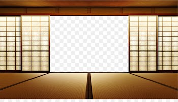 Kinkaku-ji Interior Design Services Japanese rock garden Living room Wallpaper - Japanese-style doors and windows 