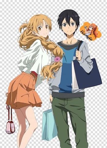 Kirito Asuna Sword Art Online Anime, asuna transparent background PNG clipart