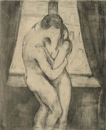 Kiss, 1895, by Edvard Munch | Free Photo - rawpixel