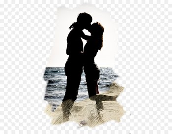 Kiss Love couple Romance Ex - h5 creative couple kissing seaside 