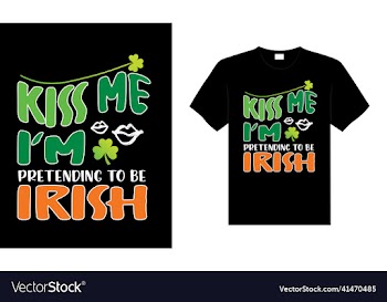 kiss me im pretending to be irish