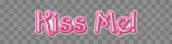 Kiss Me Transparent Background