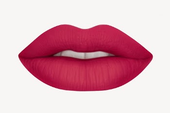 Kissable lips sticker, pink matte | Free PSD - rawpixel