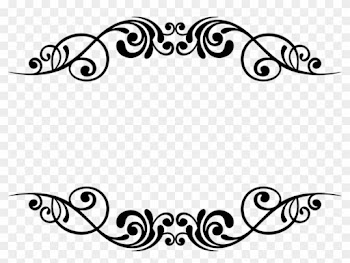 Kisscc0 Decorative Borders Stencil Designs Arts Flourishy - Border Stencil Designs Free