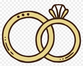 Kissing Clipart Engagement - Wedding Ring