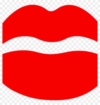 Kissing Lips Clipart Cloud Clipart - Clip Art