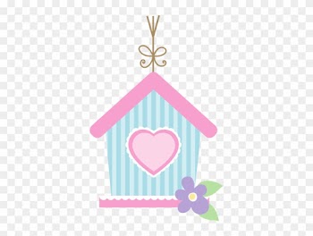 Kit De Personalizados Tema "passarinhos" Para Meninas - Desenho De Casinha De Passarinho