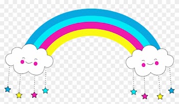 Kit Digital Gratuito Tema Unicornio, Kit Digital Unicórnio, - Nuvem E Arco Iris Png