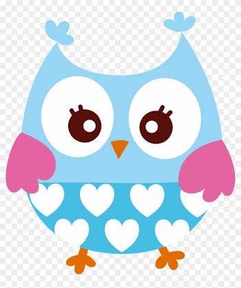 Kit, Parties, Baby Baby, Kawaii, Owls, Girly Girl, - Corujinha Baby Png