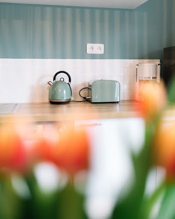 Kitchen Appliances On Counter