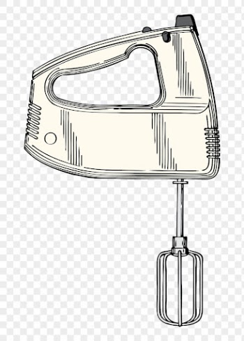 Kitchen hand mixer png sticker | Free PNG - rawpixel