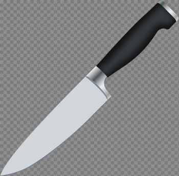 Kitchen Knife Transparent