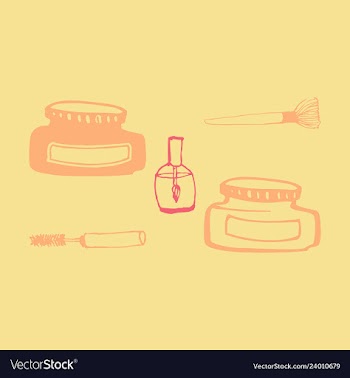 Kitchen set icon in vintage hand drawn style vector image