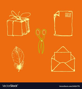 Kitchen set icon in vintage hand drawn style vector image