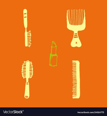 Kitchen set icon in vintage hand drawn style vector image