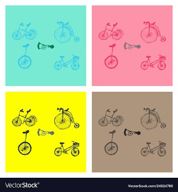 Kitchen set icon in vintage hand drawn style vector image