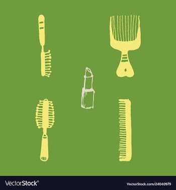 Kitchen set icon in vintage hand drawn style vector image