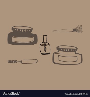 Kitchen set icon in vintage hand drawn style vector image