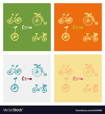 Kitchen set icon in vintage hand drawn style vector image
