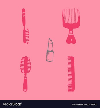 Kitchen set icon in vintage hand drawn style vector image