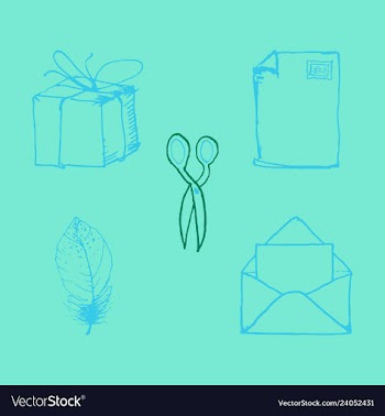 Kitchen set icon in vintage hand drawn style vector image