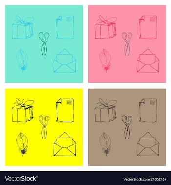 Kitchen set icon in vintage hand drawn style vector image