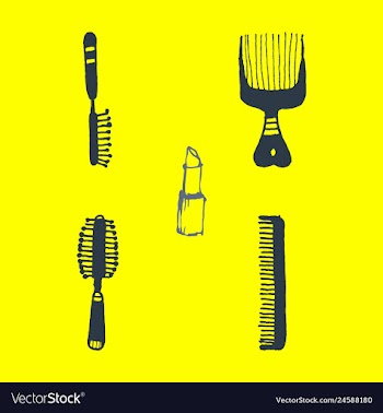 Kitchen set icon in vintage hand drawn style vector image