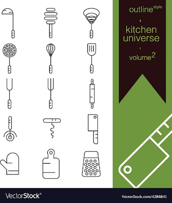  					Kitchen universe volume 2 vector image														