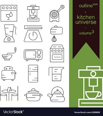  					Kitchen universe volume 3 vector image														