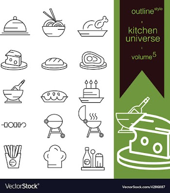  					Kitchen universe volume 5 vector image														