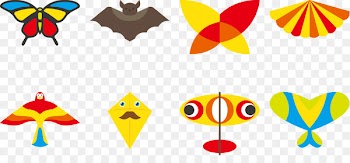 Kite Clip art - 8 colorful kite vector 