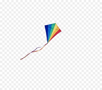 Kite - Colored diamond kite 