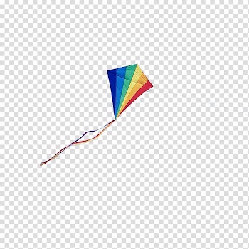 Kite, Colored diamond kite transparent background PNG clipart