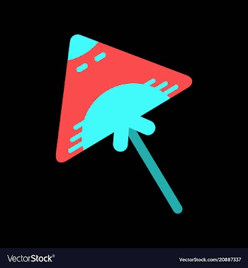 Kite icon vector image