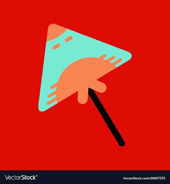 Kite icon vector image