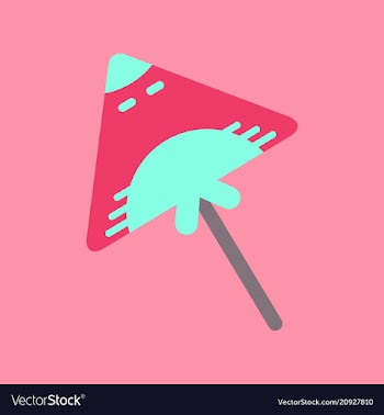 Kite icon vector image